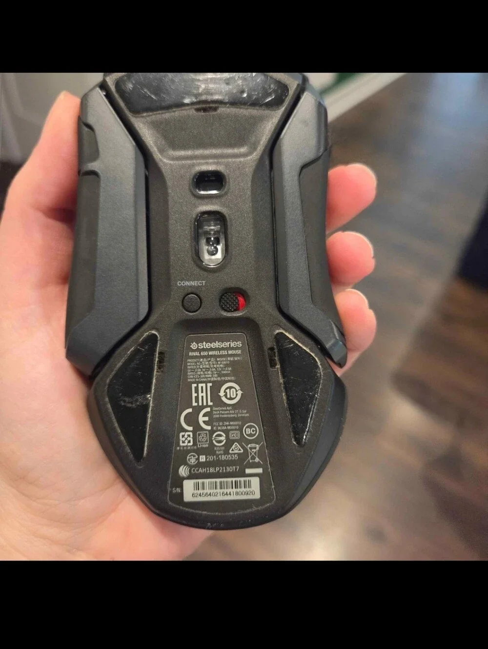 Steelseries Rival 650 Wireless Mouse